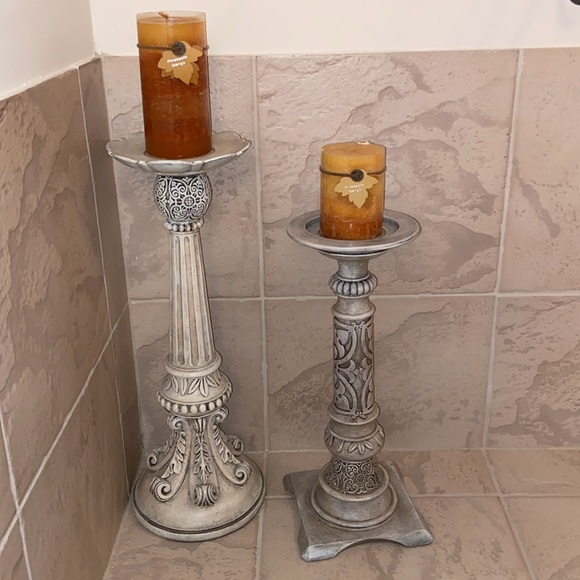 Candle holder 20cm and 16cm - Picture 2 of 4